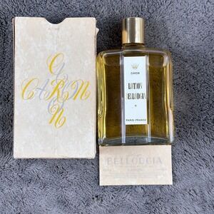 Vintage Caron Lotion Bellodgia Paris France 5.75 oz Perfume Splash with Box